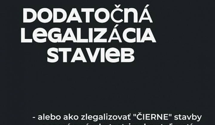 Fotka - MÁTE STAVBU BEZ POVOLENIA?